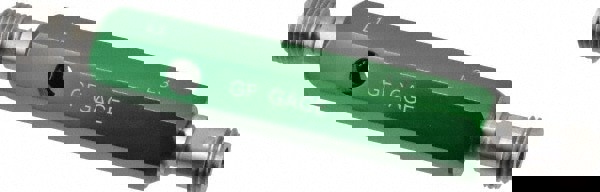 Pipe Thread Plug Gage: Tapered, 1/4-18, Class L-1, Double End